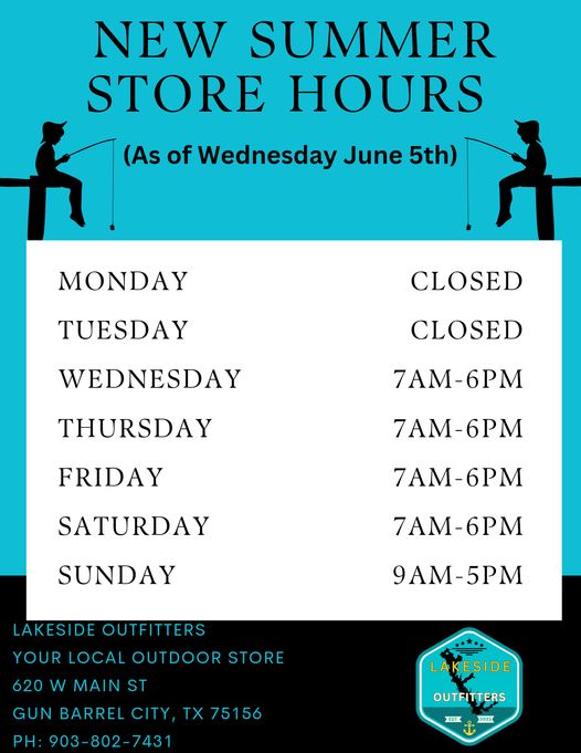 New Hours